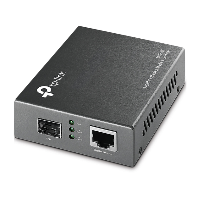 TP-Link MC220L — медиаконвертер 1000Base-T ↔ 1000Base-SX/LX, SFP слот, RJ45 порт, поддержка Auto-Negotiation, размеры 94.5×73×27 мм - Фото 1 TP-Link MC220L — медиаконвертер 1000Base-T ↔ 1000Base-SX/LX, SFP слот, RJ45 порт, поддержка Auto-Negotiation, размеры 94.5×73×27 мм - изображение 1