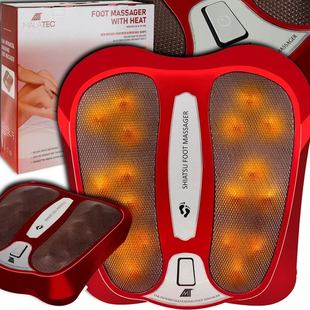 Массажер для ног с подогревом с 18 сферами Malatec 16725 - изображение 2