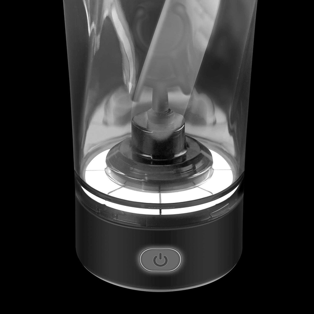 Електричний шейкер VOLTRX VortexBoost 600 мл Tritan Black (Vortex_Black) - зображення 6