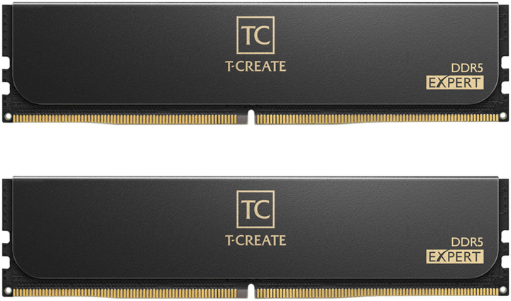 Pamięć RAM Team Group DDR5-6000 32768MB PC5-48000 (Kit of 2x16384) Expert Black (CTCED532G6000HC30DC01) - obraz 1