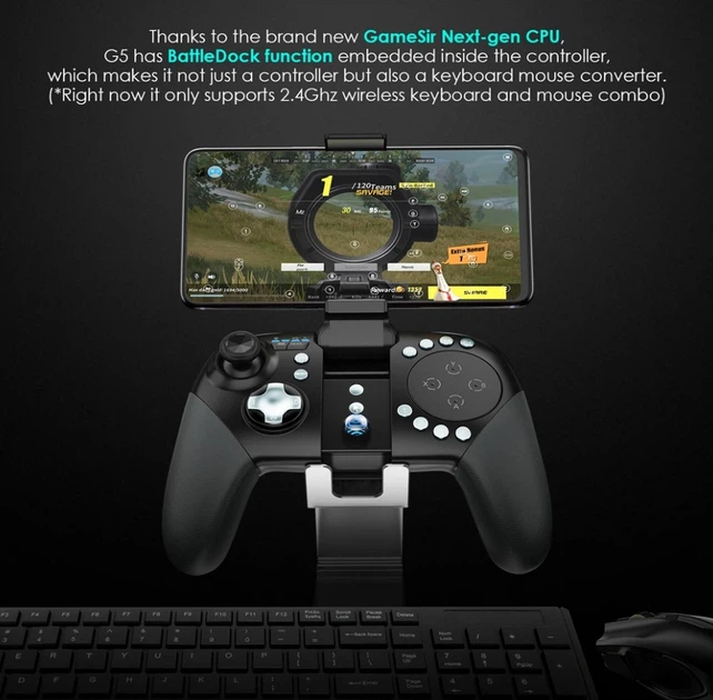 Геймпад джойстик для телефона GameSir G5 – фото, отзывы