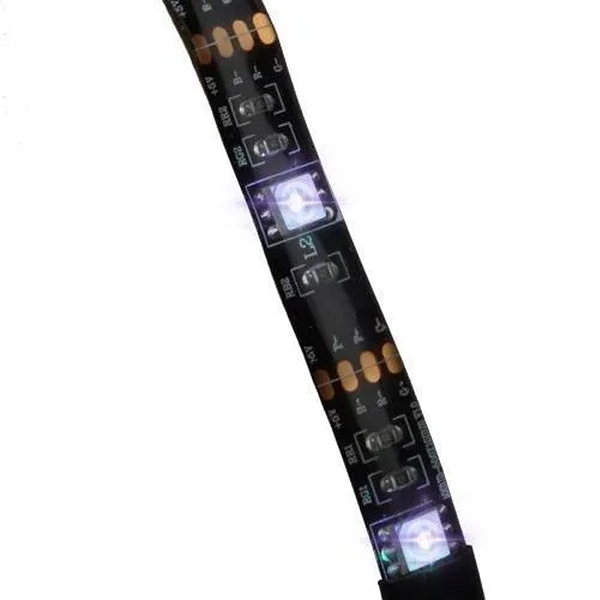 Світлодіодна стрічка RGB 5050 2м Led SMD у силіконі для підсвічування вологозахищена 7572 - зображення 5