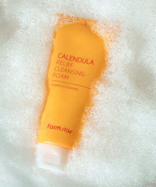 Пінка для вмивання FarmStay Calendula Relief 180 мл (8809783327920) - зображення 7