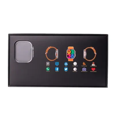 Смарт-часы SmartX8 Ultra с функцией звонка, AMOLED экран, GPS, пульсометр, защита от влаги, оранжевый - изображение 7