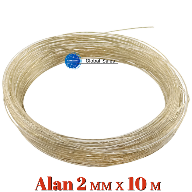 Трос бельевой Alan 2 мм х 10 м (000012165) - Фото 1 Трос бельевой Alan 2 мм х 10 м (000012165) - изображение 1