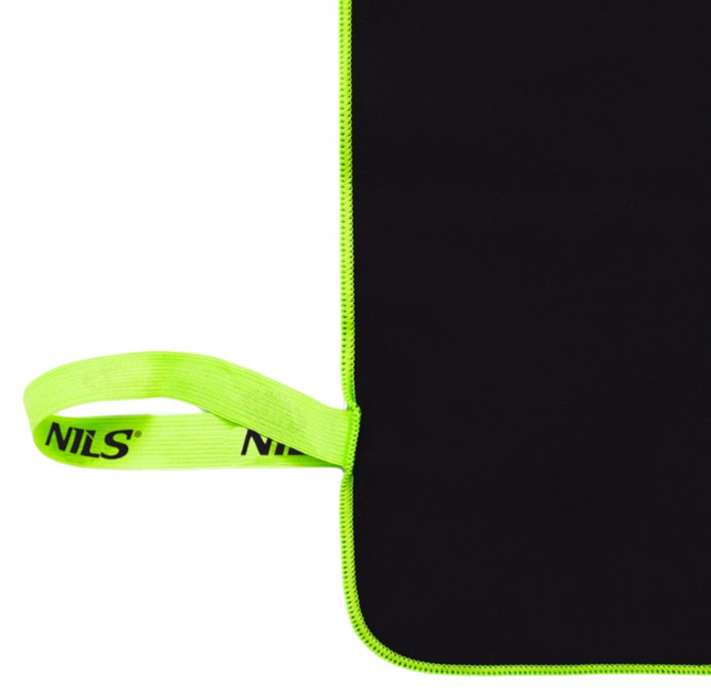 Ręcznik NILS CAMP NCR11 z mikrofibry 140 x 70 cm Czarny (5907695592962) - obraz 5