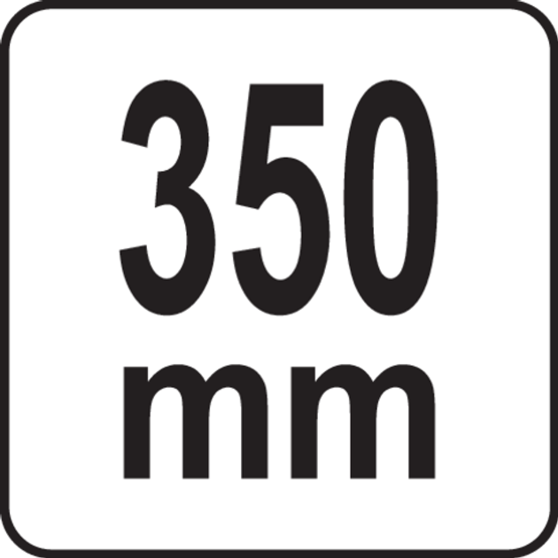 Klucz do rur YATO prosty 350 mm 2" (YT-2490) - obraz 2