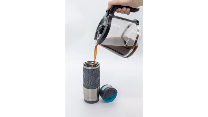 Термокружка Contigo Transit AUTOSEAL 470 мл Matte Black (2095401) - изображение 5