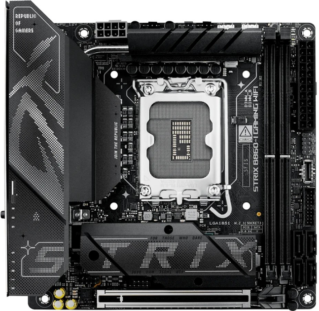 Płyta główna Asus ROG STRIX B860-I GAMING WIFI (s1851, Intel B860, PCI-Ex16) - obraz 1