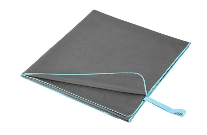 Ręcznik NILS CAMP NCR13 z mikrofibry 200 x 90 cm Ciemnoszary (5907695527445) - obraz 3