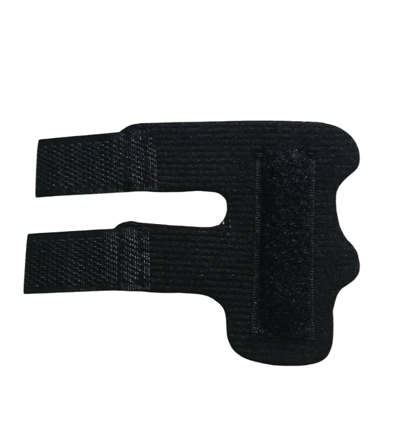 Бандаж-фіксатор на палець руки STRAP шина ортез на липучках Чорний (VD-7373) - зображення 6