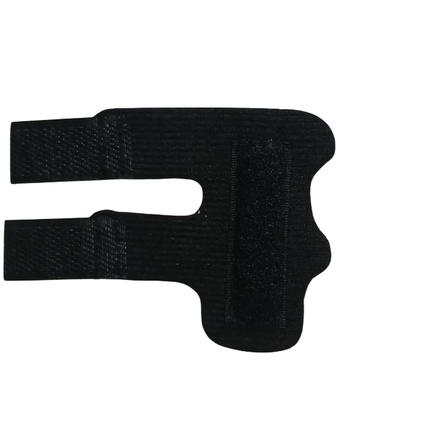 Бандаж-фіксатор на палець руки STRAP шина ортез на липучках Чорний (VD-7373) - зображення 4