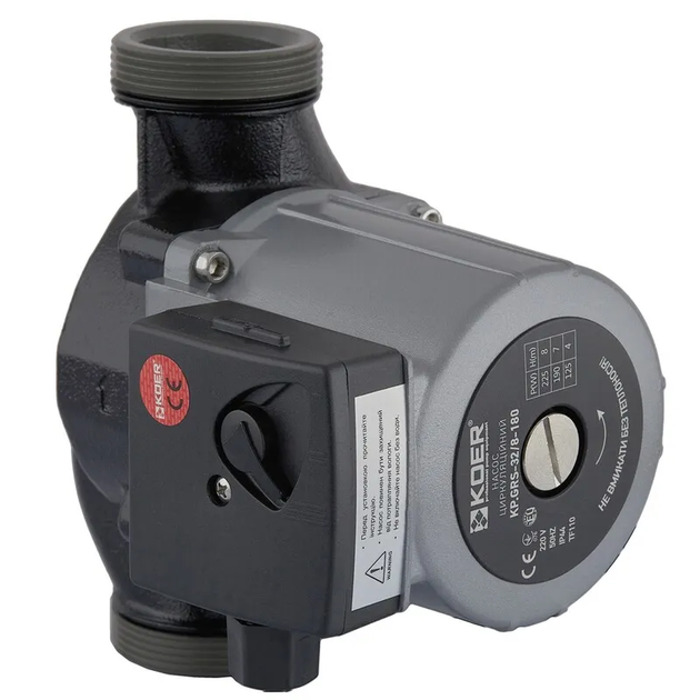 Насос циркуляційний відцентр. KOER KP.GRS-32 / 8-180 (KP0252) kr - зображення 6