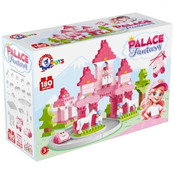 Конструктор для девочки Технок 0044TXK P, Palace fantasy на 180 деталей (0044TXK-RT) - Фото 7 Конструктор для девочки Технок 0044TXK P, Palace fantasy на 180 деталей (0044TXK-RT) - изображение 7