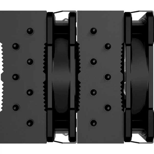 Кулер для процесора ID-Cooling SE-207-XT ARGB 7 теплових трубок 280 Вт з 2×120 мм вентиляторами Black - зображення 3