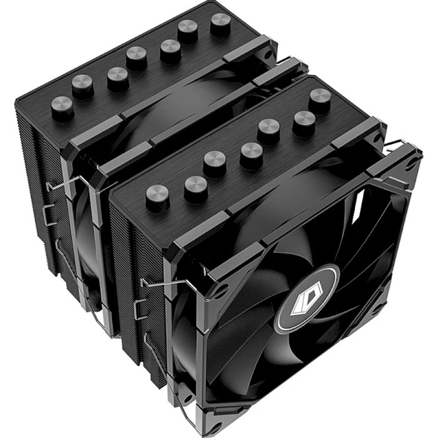 Процесорний кулер ID-Cooling SE-207-XT Advanced, 7 трубок, 280W TDP, подвійний вентилятор 120 мм, Black - зображення 5