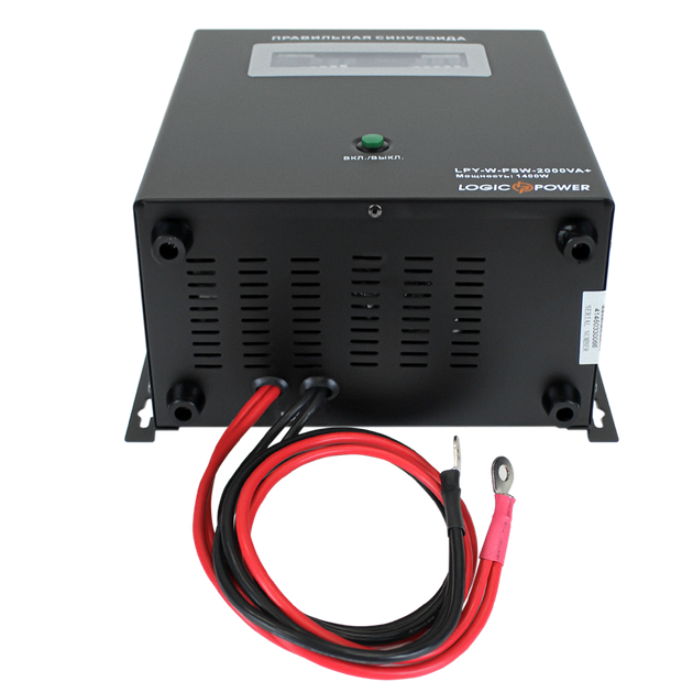 ДБЖ LogicPower LPY-W-PSW-2000VA+ (4146) - Лінійно-інтерактивний на 1400 Вт, чиста синусоїда. - зображення 7