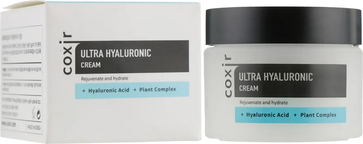 Крем для обличчя Coxir Ultra Hyaluronic зволожуючий 50 мл (8809080826249) - зображення 2
