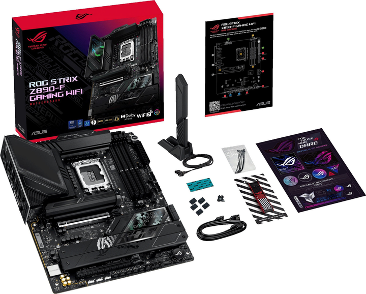 Материнська плата ASUS ROG STRIX Z890-F GAMING WIFI (s1851, Intel Z890, PCI-Ex16) (90MB1I40-M0EAY0) - зображення 12