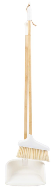 Szczotka z szufelką HOMLA Bambou na kiju 85 cm (5904183867564) - obraz 1