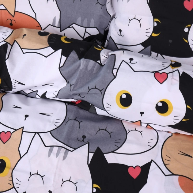 Підковдра MirSon Полуторна Євро 160х220 см 17-0769 Funny Cat Ranforce Elite від Rozetka на платформі USKIDKA Акція на Підковдра MirSon Полуторна Євро 160х220 см 17-0769 Funny Cat Ranforce Elite від Rozetka