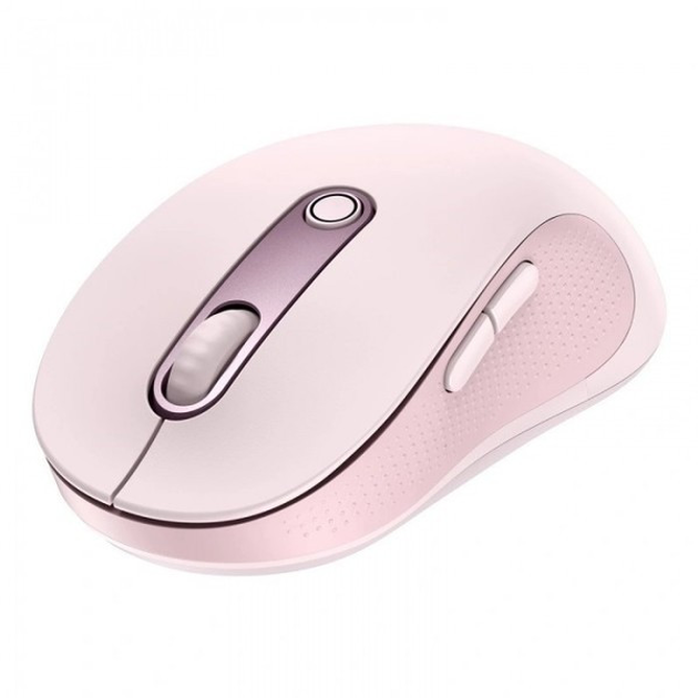 Компьютерная мышь Baseus F02 Ergonomic Wireless Mouse Pink, 2.4G, ВТ 5.2, 1000-4000 DPI, 1хАА, B01055505411-01 - изображение 4
