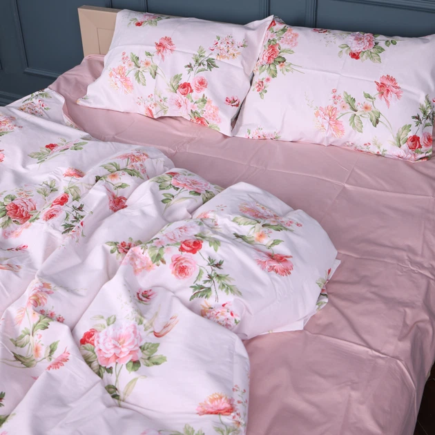 Комплект постельного белья Mirson Семейный 2 x 143 x 210 см 22-1408 Spring Flower Сатин (2200011121871) - Фото 1 Комплект постельного белья Mirson Семейный 2 x 143 x 210 см 22-1408 Spring Flower Сатин (2200011121871) - изображение 1