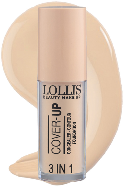 Консилер Lollis Cover-Up 3 в 1 Concealer Contour & Foundation тон 05 5.5 мл від Rozetka на платформі USKIDKA Акція на Консилер Lollis Cover-Up 3 в 1 Concealer Contour & Foundation тон 05 5.5 мл від Rozetka
