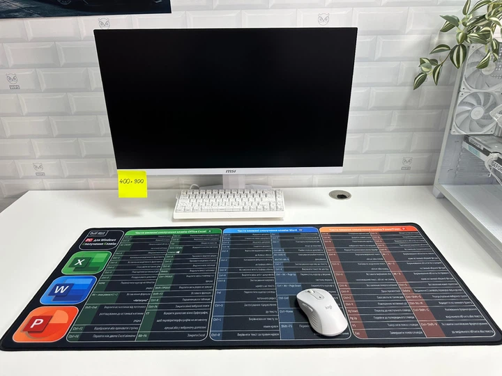 Игровая поверхность WorkPlaceShop Сочитание Клавиш для Microsoft Office 400х900 мм - изображение 2