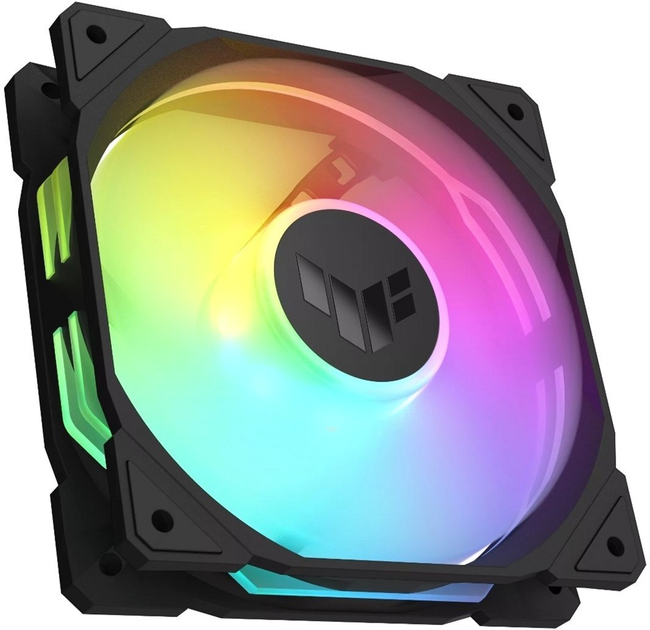 Zestaw wentylatorów ASUS TUF Gaming TR120 ARGB Triple Pack Reverse Blade Black (90DA00D0-B09020) - obraz 5