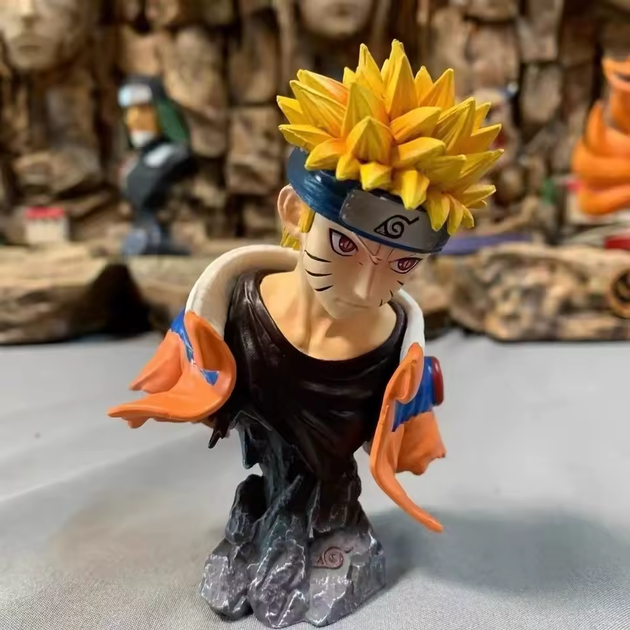 Фігурка Наруто бюст Naruto ABC 14 см - Фото 1 Фігурка Наруто бюст Naruto ABC 14 см - изображение 1