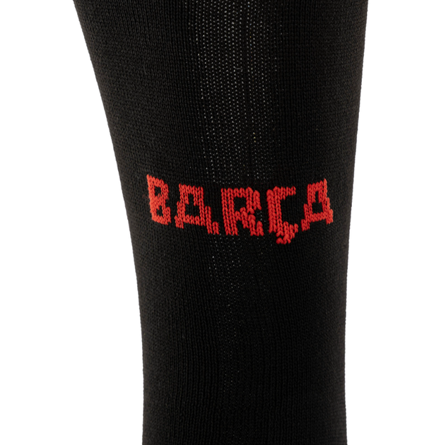 Гетри дитячі із символікою футбольного клубу SPOINT BARCELONA AWAY 2025 ETM2501-BAR2 розмір 32-39 чорний - зображення 7