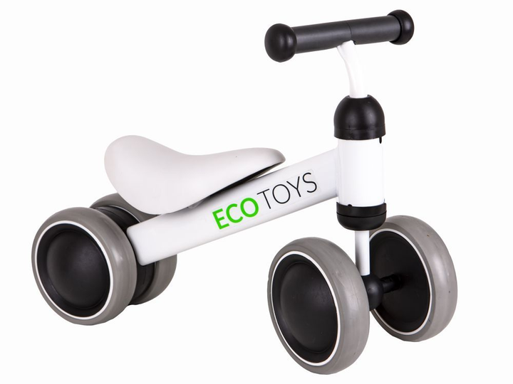 Rowerek treningowy EcoToys Mini JM-118 Biały (5903089065456) - obraz 2