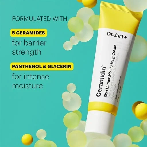 Увлажняющий барьерный крем с керамидами Dr.JART Ceramidin Skin Barrier Moisturizing Cream 50 мл - изображение 2