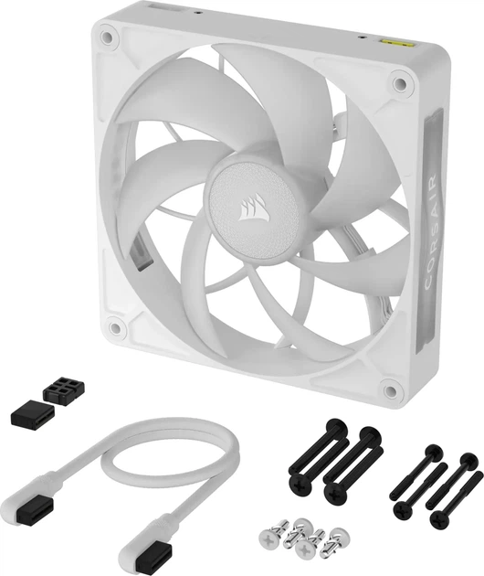 Wentylator Corsair iCUE LINK RX140 MAX RGB 140 mm White (CO-9051039-WW) - obraz 3