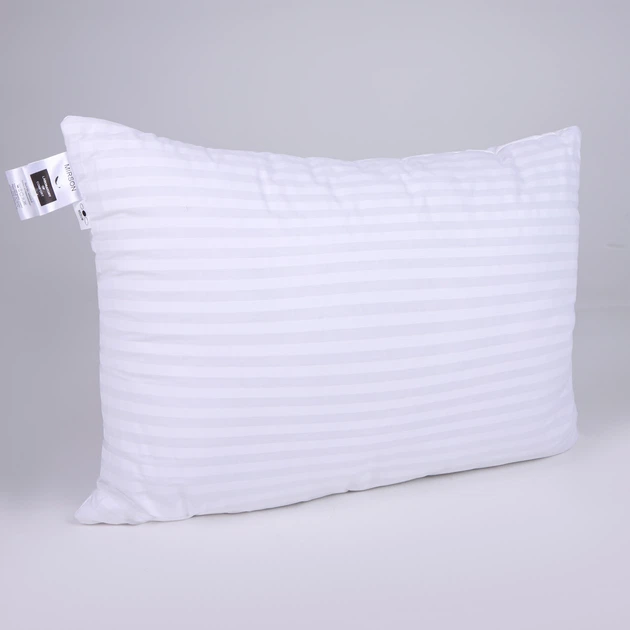Набор подушек MirSon Сolor Fun Line 17-0605 Stripe White № 0126 Silk средняя 50x70 см 2 шт (2200011158198) - изображение 3