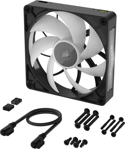 Wentylator Corsair iCUE LINK RX140 MAX RGB 140 mm Black (CO-9051035-WW) - obraz 3