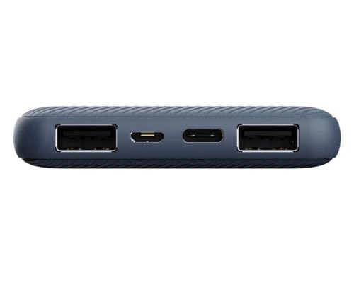 Универсальная мобильная батарея 10000 mAh, Trust Primo, Dark Blue, 15 Вт, 2xUSB / Type-C, кабель USB - microUSB (25028) - Фото 4 Универсальная мобильная батарея 10000 mAh, Trust Primo, Dark Blue, 15 Вт, 2xUSB / Type-C, кабель USB - microUSB (25028) - изображение 4