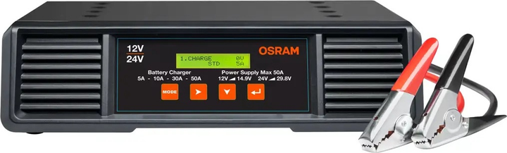 Prostownik OSRAM BATTERYcharge PRO 50A 12V/24V (4052899629080) - obraz 2