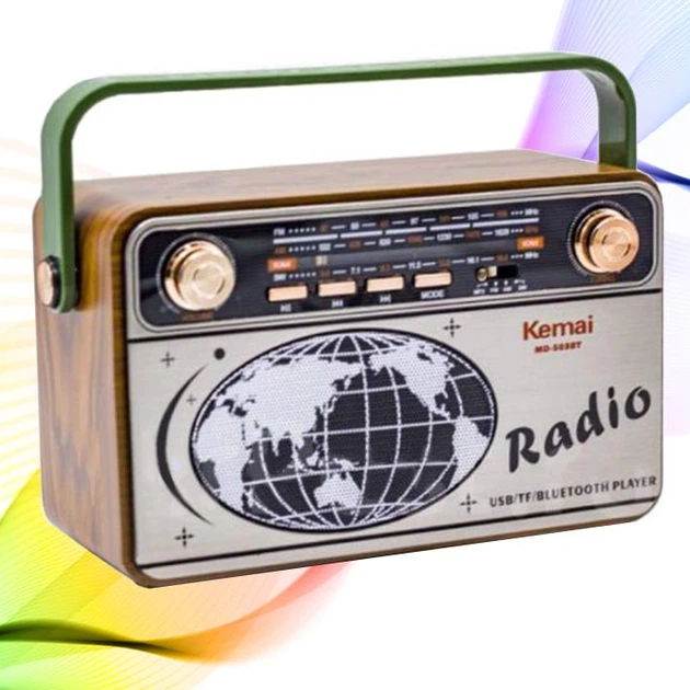 Портативный FM радио радиоприемник с флешкой USB ЮСБ с блютуз Bluetooth с пультом - Фото 2 Портативный FM радио радиоприемник с флешкой USB ЮСБ с блютуз Bluetooth с пультом - изображение 2