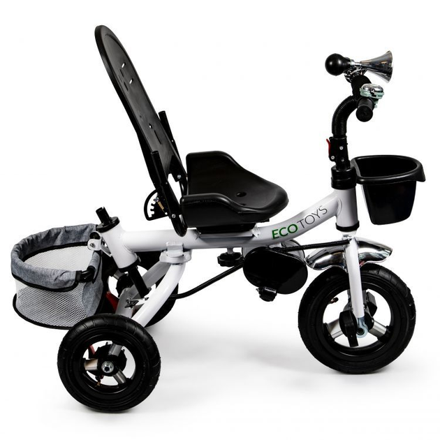 Триколісний велосипед EcoToys Delux 360° JM-068-17 Сірий (5903089063324) - зображення 8