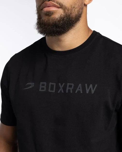 Футболка BOXRAW ABC XS Чорна/Чорна - изображение 7
