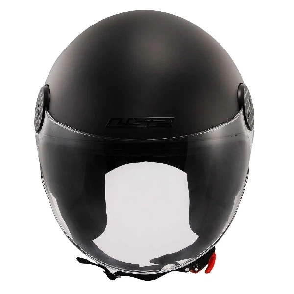 Мотошолом LS2 OF558 Sphere Lux 2 Matt Black - M - зображення 2
