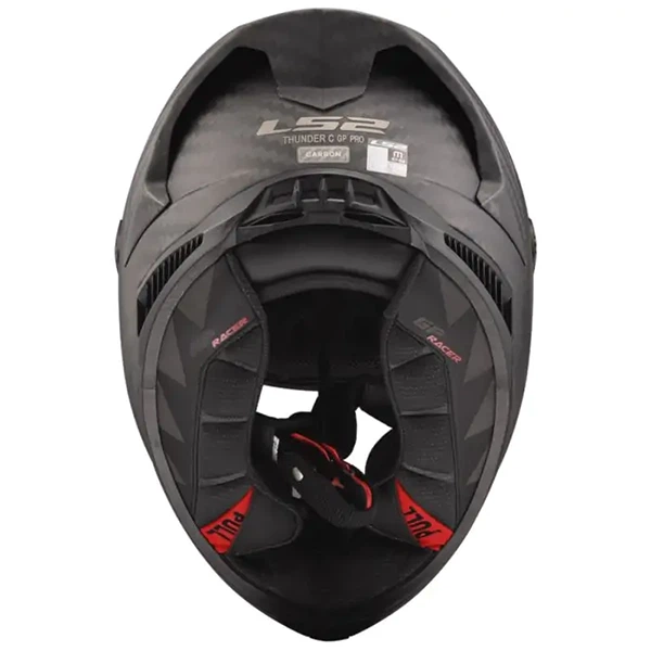 Мотошолом LS2 FF805 Thunder C GP Pro FIM Matt Black - XXL - зображення 4