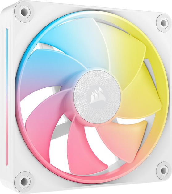 Wentylator Corsair iCUE LINK LX120-R RGB 120 mm White (CO-9051053-WW) - obraz 6