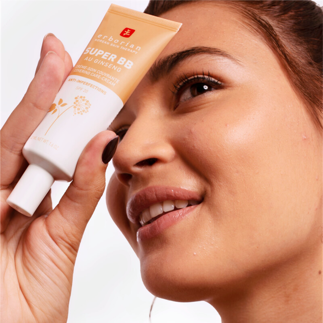 BB-крем Erborian Super BB Au Ginseng Nude SPF 20 15 мл (8809255787122) - зображення 3