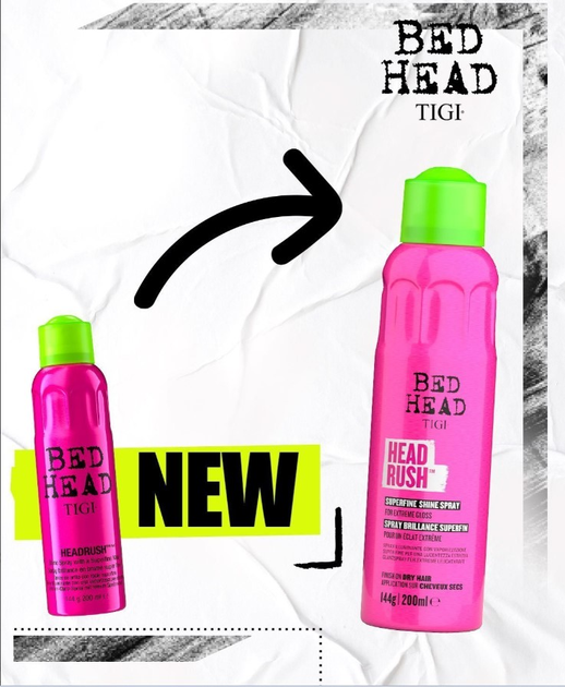 Spray do włosów Tigi Bh21 Headrush Spray 200 ml (615908433432 / 615908431469) - obraz 3