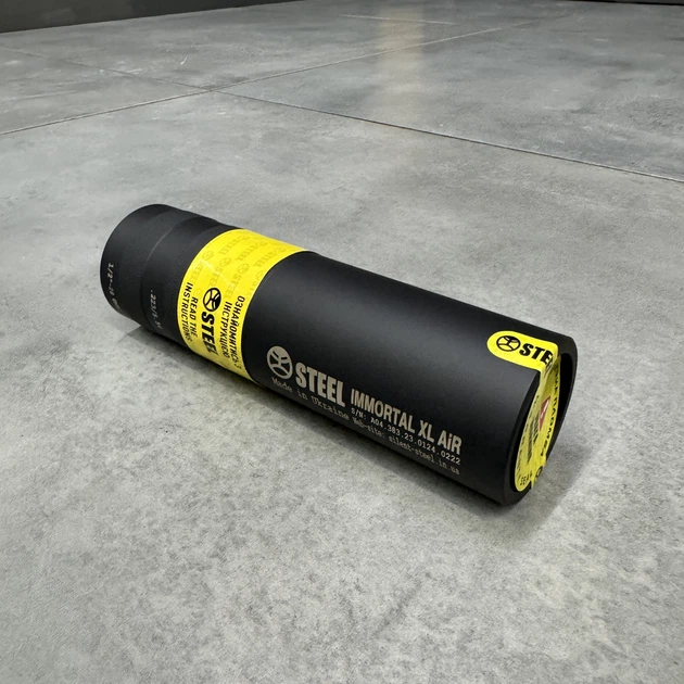 Глушник бойовий STEEL IMMORTAL XL AIR.223 / 5.56, різь 1/2×28, саундмодератор AR-15 (053.000.000-45) - зображення 3