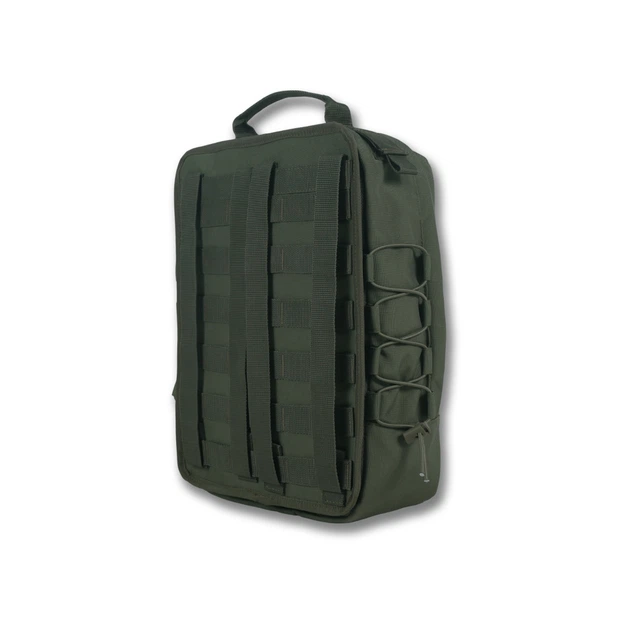 Рюкзак тактичний військовий з MOLLE швидкоз'ємний Хакі - зображення 3