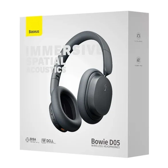 Навушники бездротові Baseus Bowie D05 Wireless Headphones Cluster Black (A00024601113-00) - Фото 5 Навушники бездротові Baseus Bowie D05 Wireless Headphones Cluster Black (A00024601113-00) - зображення 5